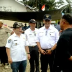 Bupati Sapuan Tinjau Beberapa TPS Jelang Pemilu Tahun 2024 di Mukomuko