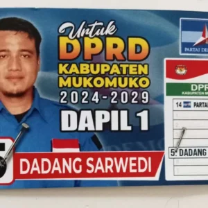 Dadang Sarwedi Mantap Maju Pileg 2024 Kabupaten Mukomuko dengan Visi Misi Menarik Dadang Sarwedi Mantap Maju Pileg 2024 Kabupaten Mukomuko dengan Visi Misi Menarik