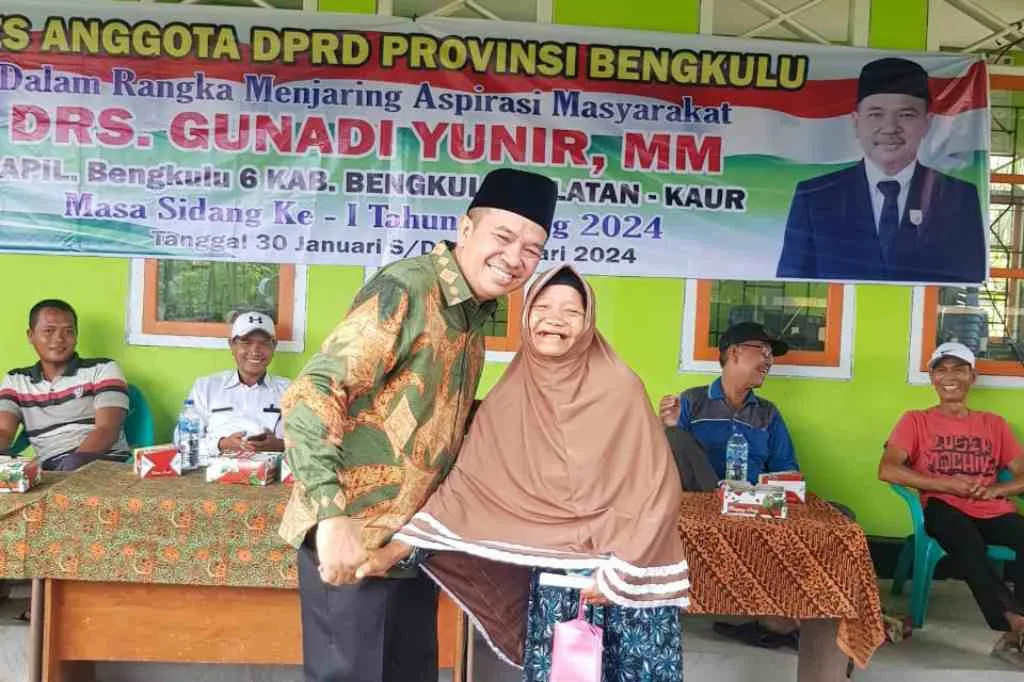 Gunadi Yunir: Warga Pertanyakan Janji Pemprov Bengkulu