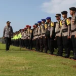 Pasukan Pengamanan Pemilu Diterjunkan di Brebes untuk Kelancaran Logistik