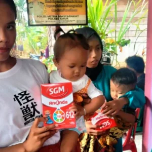 Pemdes Penyandingan Luncurkan Program Penyediaan Makan Tambahan Bagi Balita.