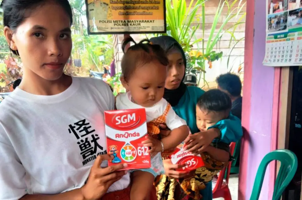 Pemdes Penyandingan Luncurkan Program Penyediaan Makan Tambahan Bagi Balita.