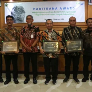Pemkot Tegal Raih Paritrana Award 2024 untuk Jaminan Sosial Ketenagakerjaan