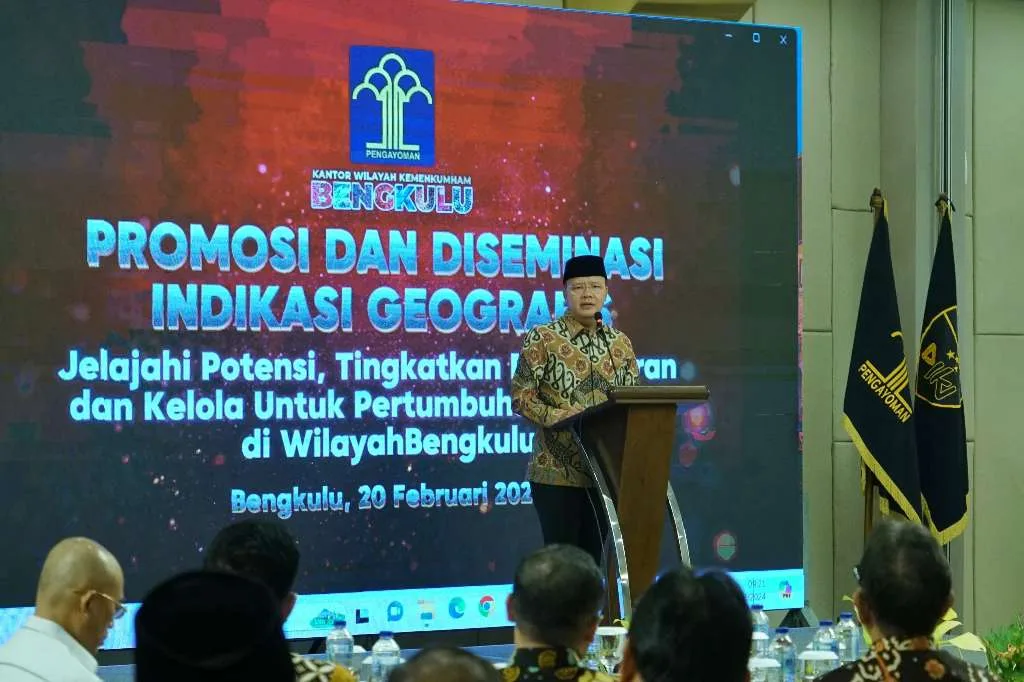 Pemprov Bengkulu Dorong Pendaftaran Indikasi Geografis untuk Tingkatkan Perekonomian Bengkulu