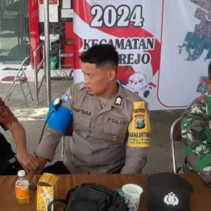 Polres Blitar Kota Periksa Kesehatan Personel Pasca Pemungutan Suara 2024 Polres Blitar Kota Periksa Kesehatan Personel Pasca Pemungutan Suara 2024