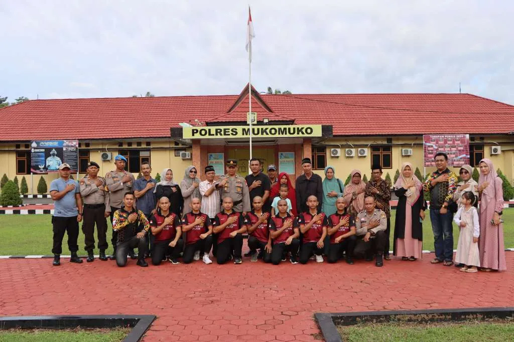 Polres Mukomuko Kirim 16 Casis dalam Diktukba Polri Gelombang 1Â 