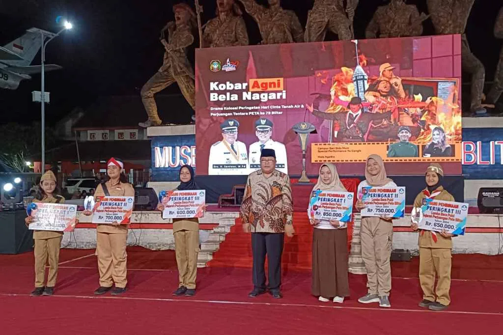 Walikota Blitar Gelar Acara Kolosal Peringatan Perjuangan PETA Ke-79