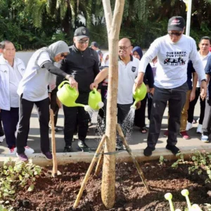 Wujudkan Kota Hijau, Pemkot Jakarta Pusat Laksanakan Penanaman Pohon Pelindung Wujudkan Kota Hijau, Pemkot Jakarta Pusat Laksanakan Penanaman Pohon Pelindung
