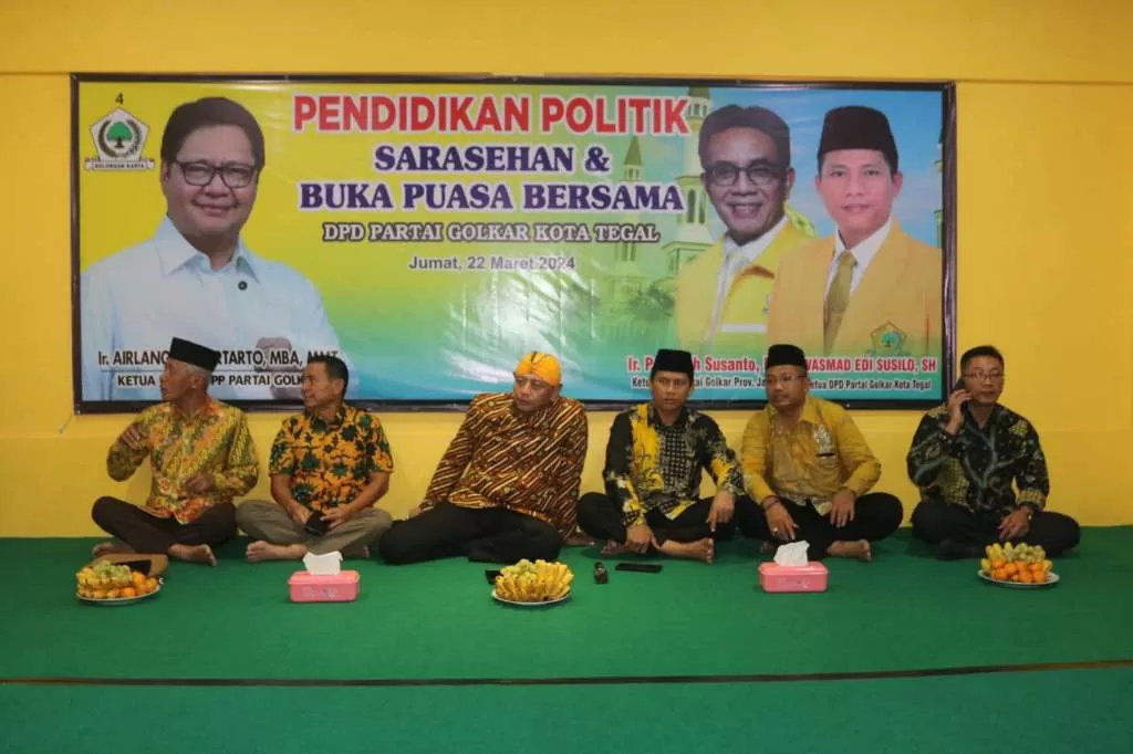Buka Puasa Bersama, DPD Golkar Kota Tegal Bahas Strategi Politik 2024