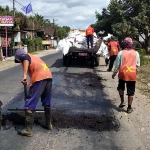Dinas PUPR Kabupaten Blitar Gencar Laksanakan URC Sebelum Hari Raya IdulfitriÂ 
