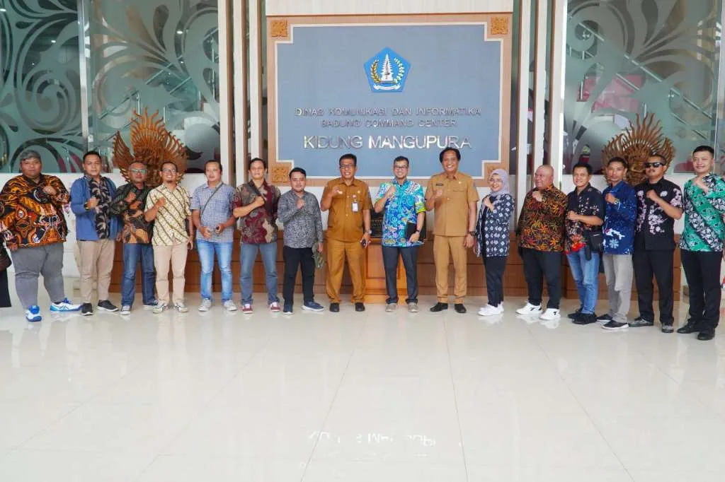 Diskominfotik Kota Blitar Kunjungi Kabupaten Badung untuk Pertukaran Ilmu Sistem DigitalÂ 