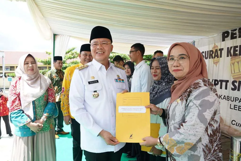 Gubernur Rohidin Luncurkan SK untuk Perlindungan GTT dan PTT