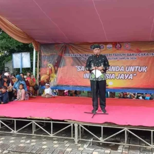 Izul Marom Wakili Bupati Hadiri Perayaan Hari Nyepi Tahun Baru Caka 1946