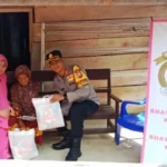 Kapolres Kaur dan Bhayangkari Berikan Bantuan kepada Korban Hipnotis