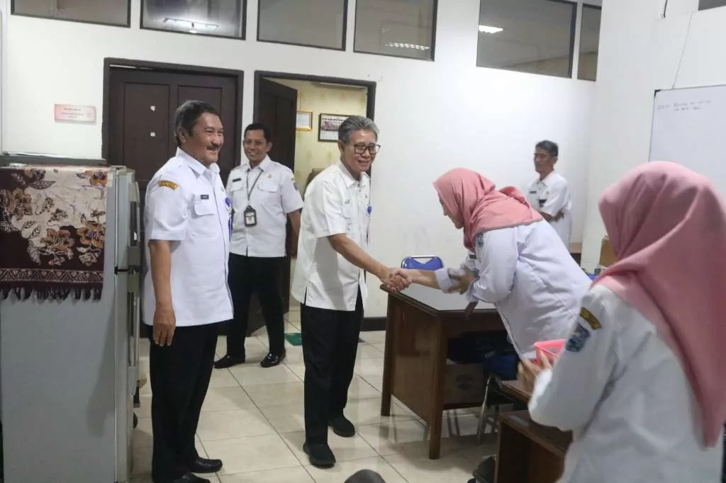 Lakukan Inspeksi Mendadak , Pj Walikota Tegal Komitmen Tingkatkan Efisiensi Pemerintahan