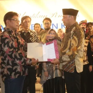 Lantik Ketua DKT Baru, Dedy Yon Supriyono Dukung Kemajuan Seni Kota Tegal