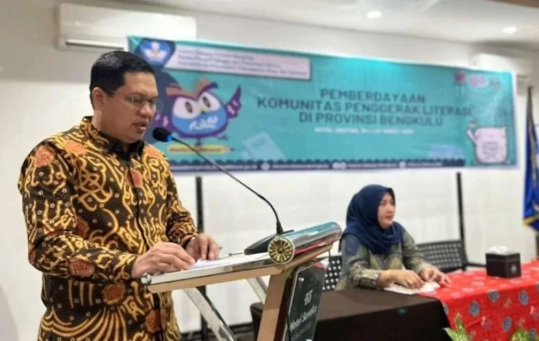 Meri Sasdi Buka Acara Pemberdayaan Komunitas Literasi di Provinsi Bengkulu