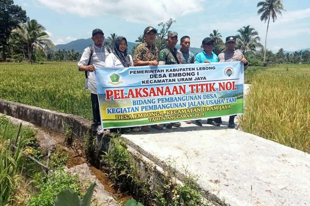 Pemdes Embong I Mulai Bangun JUT Untuk Pertanian