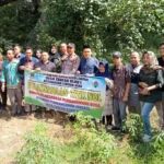 Pemdes Tabeak Blau I Bangun Irigasi Permanen di Dusun Tiga
