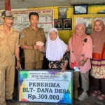 Pemdes Talang Baru I Bagikan BLT-DD Januari-Maret TA 2024