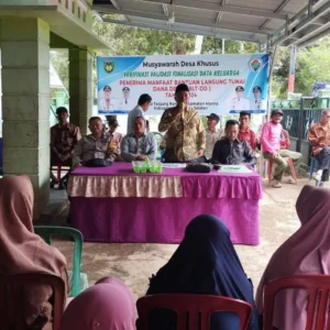 Pemdes Tanjung Raman Sukses Tetapkan Penerima BLT Dana Desa