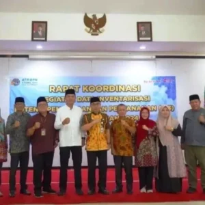 Inventarisasi, Pemprov Bengkulu Rakor Bersama Kanwil Badan Pertanahan Nasional Provinsi Bengkulu