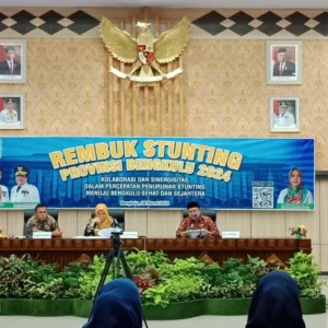 Pemprov Bengkulu Gelar Rembuk Stunting 2024 untuk Capai Target Nasional Pemprov Bengkulu Gelar Rembuk Stunting 2024 untuk Capai Target Nasional