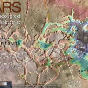 Penemuan Ilmuwan, Gunung Berapi Raksasa Terungkap di Dekat Ekuator Mars Penemuan Ilmuwan, Gunung Berapi Raksasa Terungkap di Dekat Ekuator Mars
