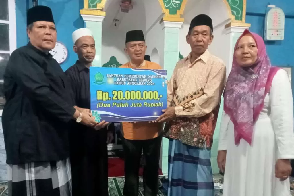 Safari Ramadhan Tim 2 Pemda Lebong, Salurkan Bantuan untuk Masjid