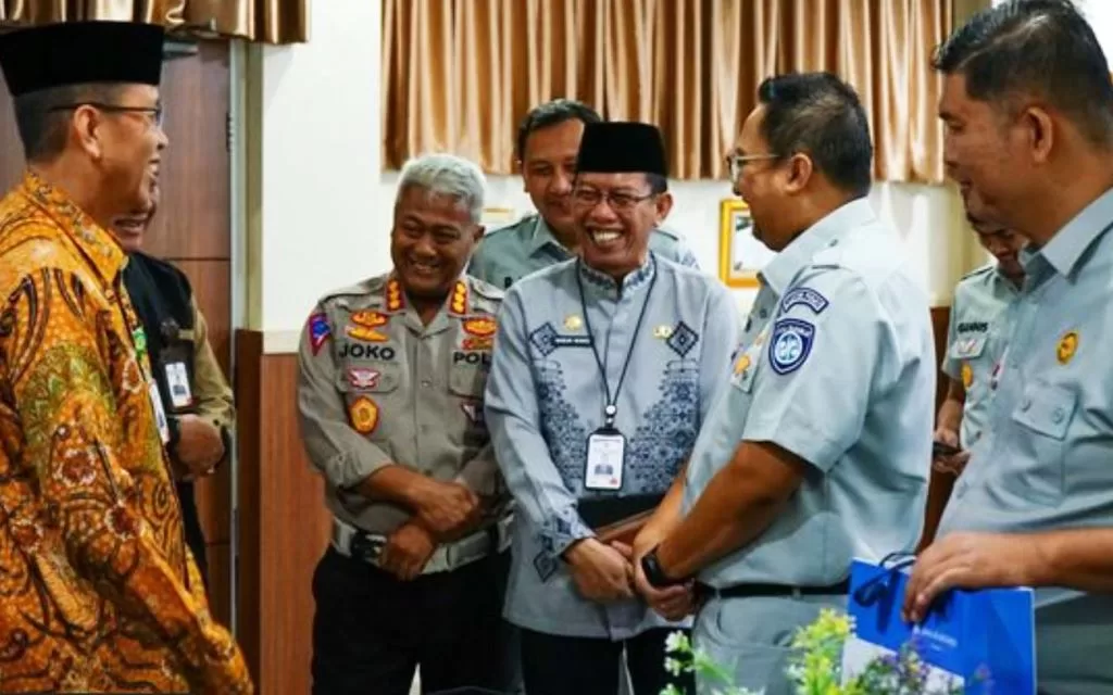 Sekdaprov Terima Kunjungan Dir Kepatuhan dan Manajemen Resiko PT Jasa Raharja