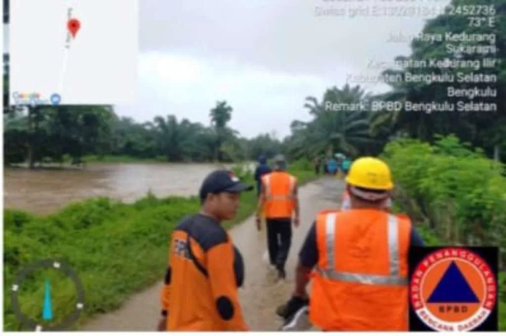 Upaya Pencarian Empat Korban Terseret Arus Sungai Kedurang Masih BerlanjutÂ 