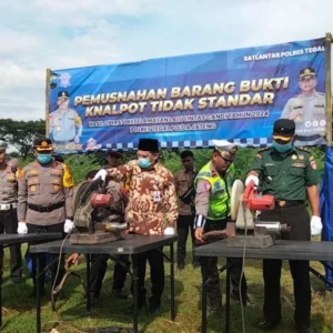 388 Personel Gabungan Amankan Kabupaten Tegal
