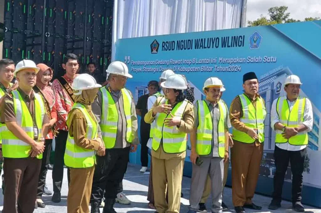 Groundbreaking RSUD Ngudi Waluyo Wlingi, Rini: Sebagai Awal Membangun Mimpi