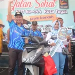 Jalan Sehat Pemkot Tegal, Penjahit dari Tunon Dapat Sepeda Motor