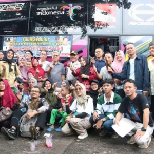 Mudik Kangen, Balik Seneng: PJ Walikota Tegal Lepas Rombongan Pemudik