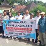 Pemdes Kampung Dalam Bangun Enam Titik SPAL untuk Kesejahteraan Masyarakat