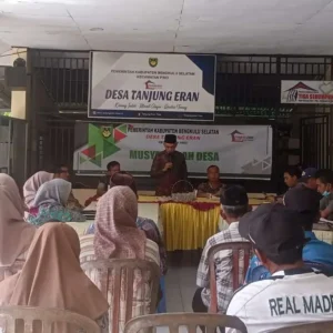Pemdes Tanjung Eran Gelar Musyawarah Pra Pelaksanaan Pembangunan Desa 