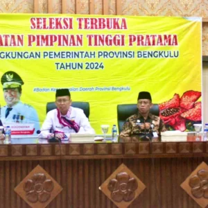 Seleksi Jabatan Pimpinan Tinggi Pratama Provinsi Bengkulu Dimulai, Ini Pesan Sekda