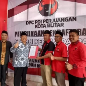 2 Nama Sudah Ambil Formulir di DPC PDIP Kota Blitar, Salahsatunya Walikota