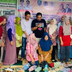 Balik Dari Studi Tiru, Bang Usin Pelatihan Bareng Emak-Emak