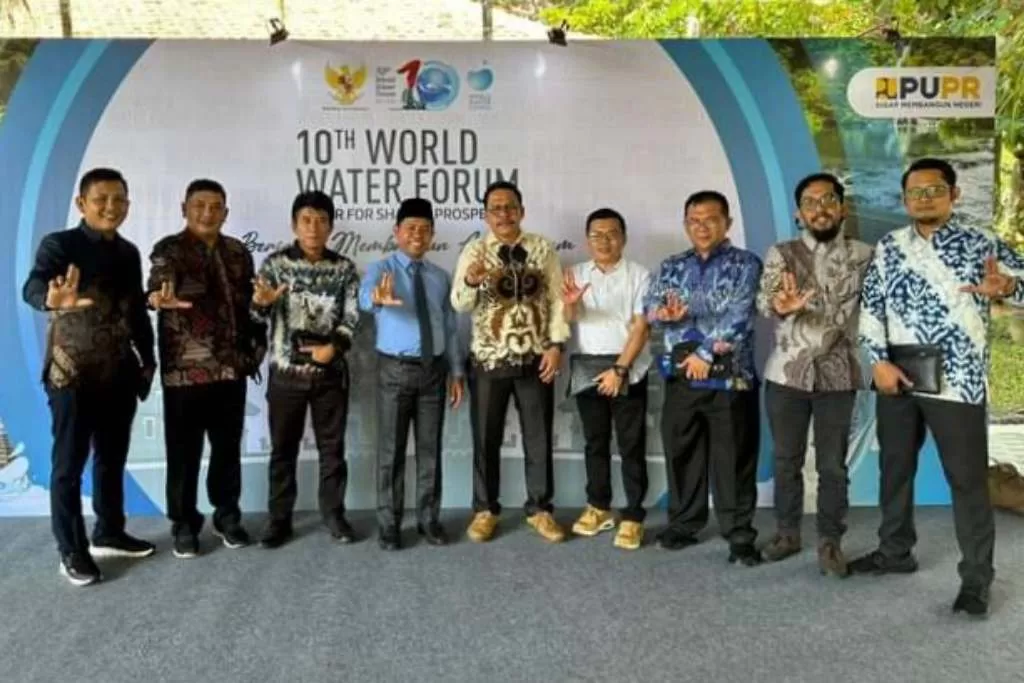 Bupati Lebong Kopli Ansori Hadiri 10th World Water Forum