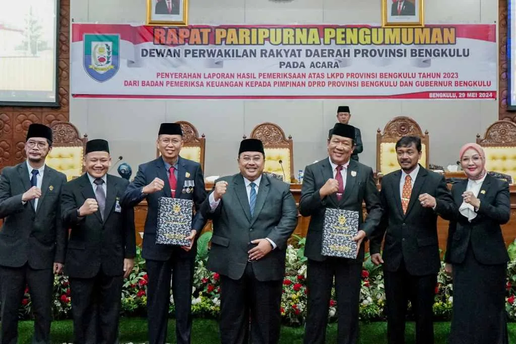 Era Kepemimpinan Gubernur Rohidin Mersyah, Provinsi Bengkulu WTP 7 Kali Berturut-Turut