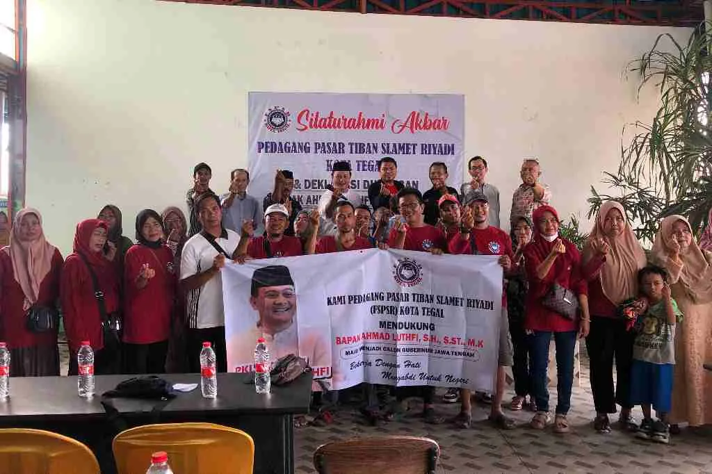 FSPSR Kota Tegal Deklarasikan Dukung Kepada Ahmad Luthfi