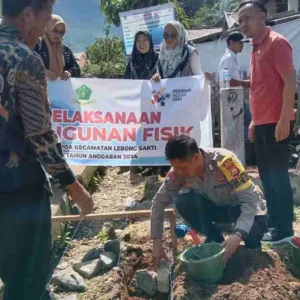 Gelar Titik Nol, Pemdes Tabeak Dipoa Bangun SPAL dan Irigasi