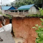 Jalan Penghubung 2 Desa Ini Tersisah 1 Meter Lagi, Pemerintah Diminta Segera Turun