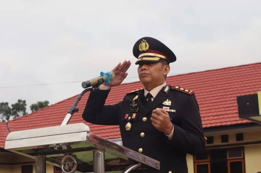 Kapolres Yana Supriatna Pimpin Upacara Peringatan Harkitnas Tahun 2024