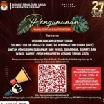 KPU Kabupaten Lebong Perpanjang Masa Pendaftaran PPS