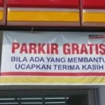 Parkir Gratis Alfamart di Kota Bengkulu Hoax?