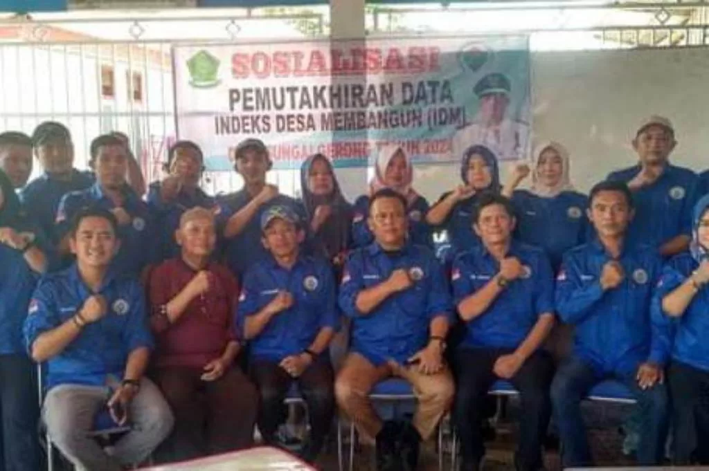 Pemdes Sungai Gerong Gelar Sosialisasi Kegiatan IDM Tahun 2024