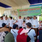 Pemkab Lebong Kolaborasi Berikan Pelayanan Kesehatan Gratis Kepada Korban Banjir